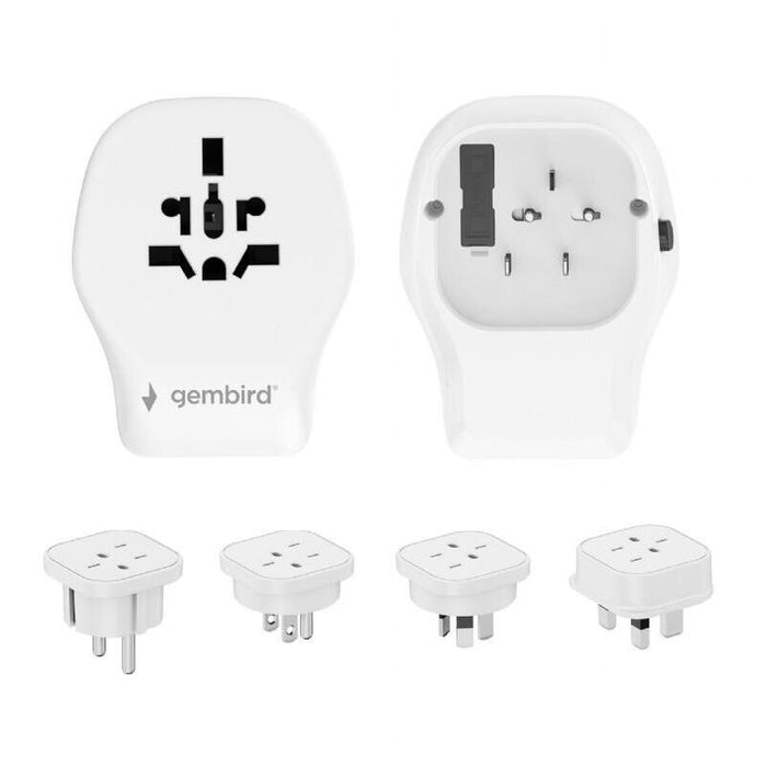 Gembird Universal Travel Power Adapter 20w White