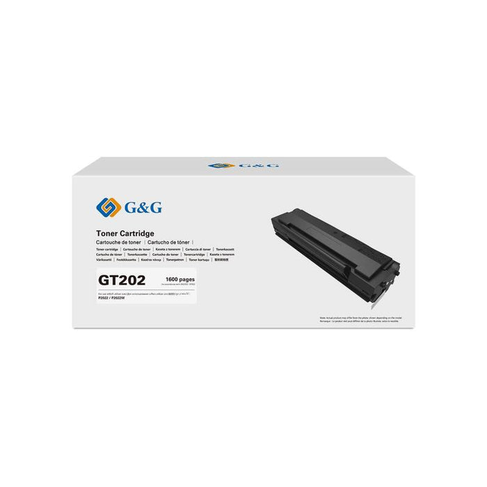 G&G Gt202 Original-Toner Para G&G P2022w (1.600 Páginas)