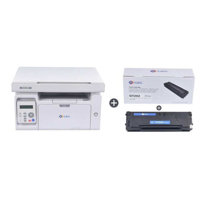 G&G M2022nw S W Multifunktions-Laserdrucker 22 Copias Min.