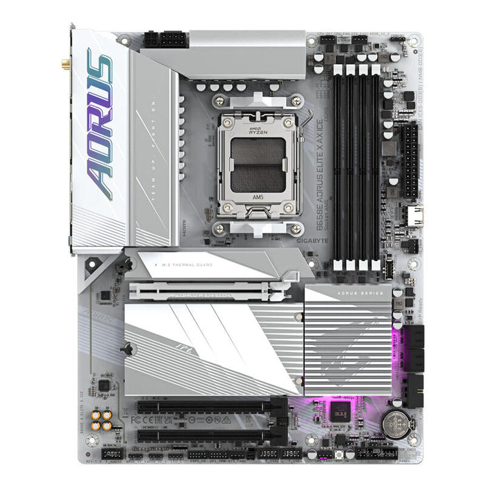 Gigabyte B650e Aorus Elite X Ice Am5 4xddr5 4xsata 3xm.2