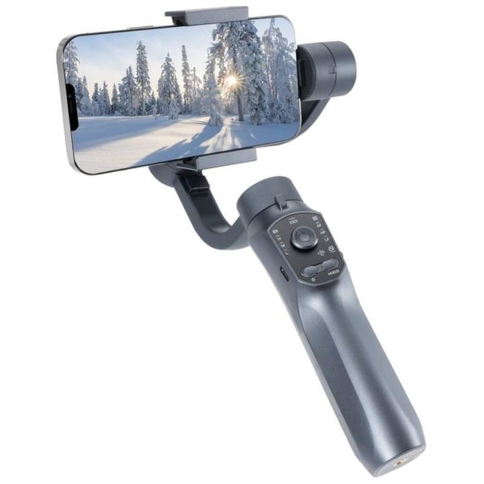 Gimbal F10 Pro 3 Ejes Negro  Estabilizador De Smartphone