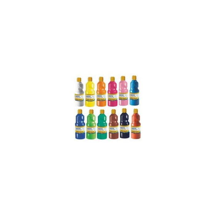 Giotto Témpera Escolar Lavable Verde Oscuro Botella 1000 Ml