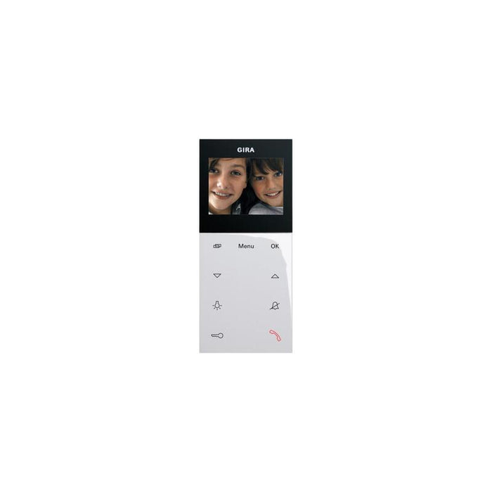 Gira 123903 Wohnungsstation Video Ap Plus System 55 Blanco Puro