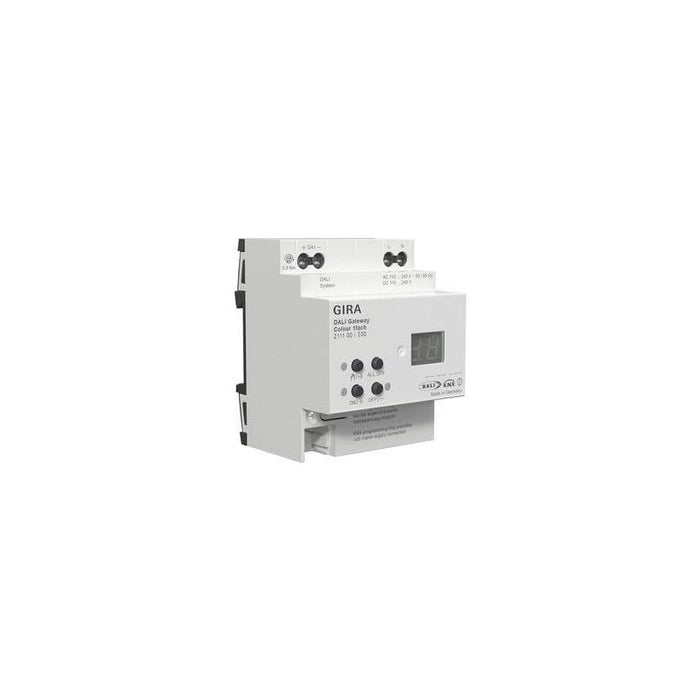 Gira 211100 Dali Gateway Colour 1f Reg Knx Secure
