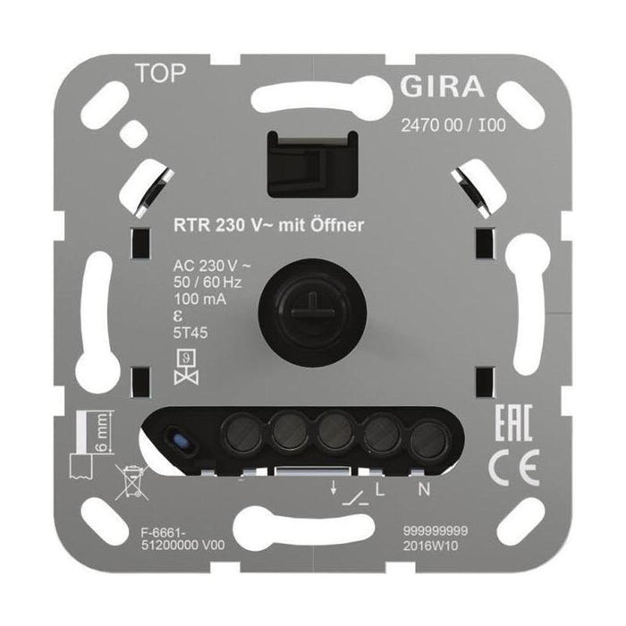 Gira 247000 Einsatz Raumtemperaturregler 230v 1ö