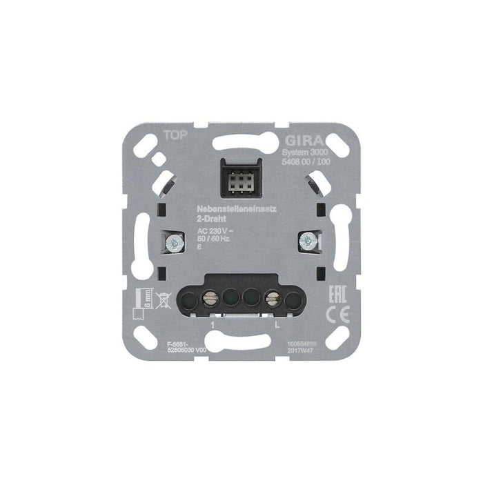 Gira 540800 S3000 Nebenst.Eins. 2-Cable Inserto