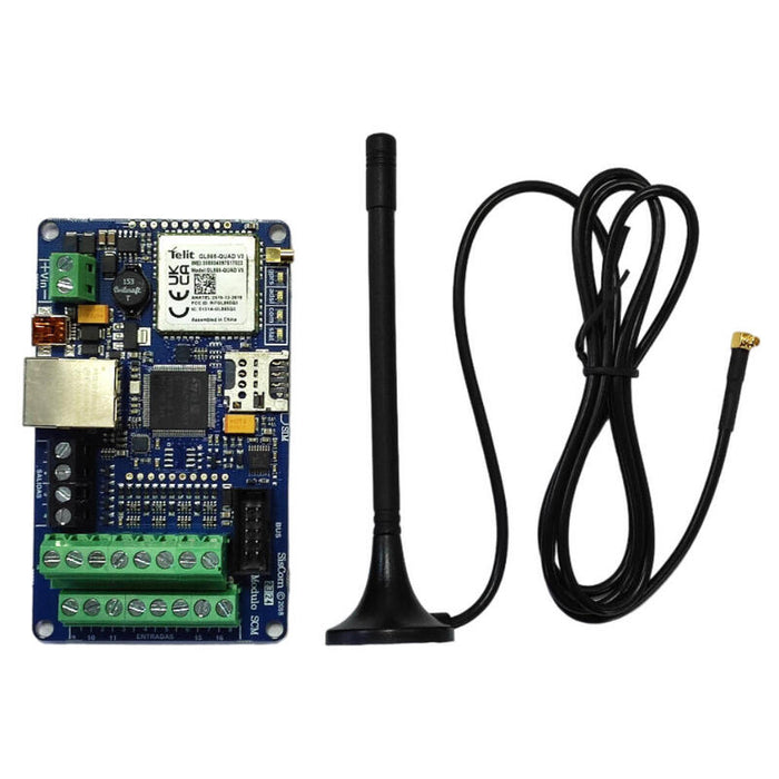 Gl-Seguridad Siscom-F25-F1 Transmisor 4/5g Nb,Ethernet,Wifi,2e/2s (Ampliable), 12/24v