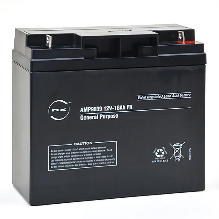 Global Bat-12v18ah Batería De Plomo Agm 12v-18ah