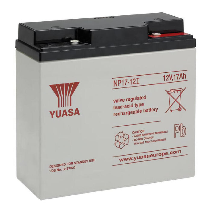 Global Np17-12 Batería De 12v. Capacidad 17ah. Conexión Mediante Tornillo M6
