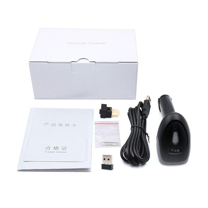 Globbaltec Scanner Codigos Barras 2d Fast Speed Bluetooth Y Usb Con Soporte