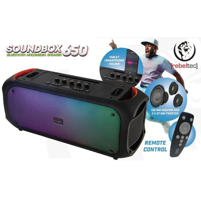 Glosnik Bluetooth Fm/Usb Soundbox 650