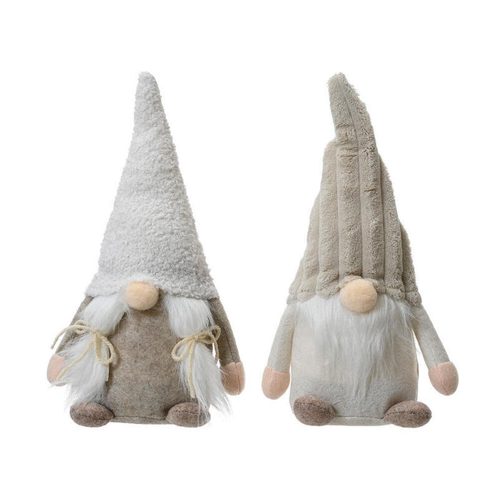 Gnomo De Tela, 9x12x29cm, 2 Modelos.