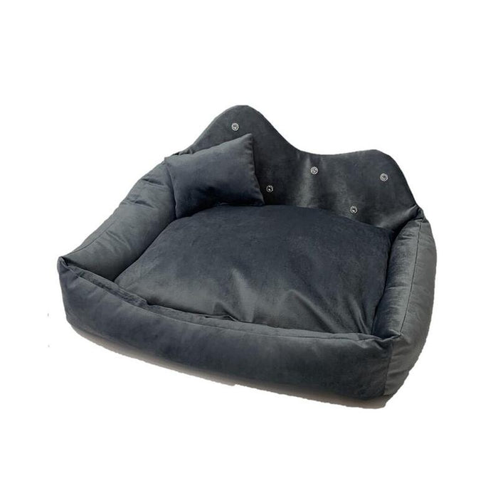 Go Gift Prince Gris Xl - Cama Para Mascotas - 60 X 45 X 10 Cm