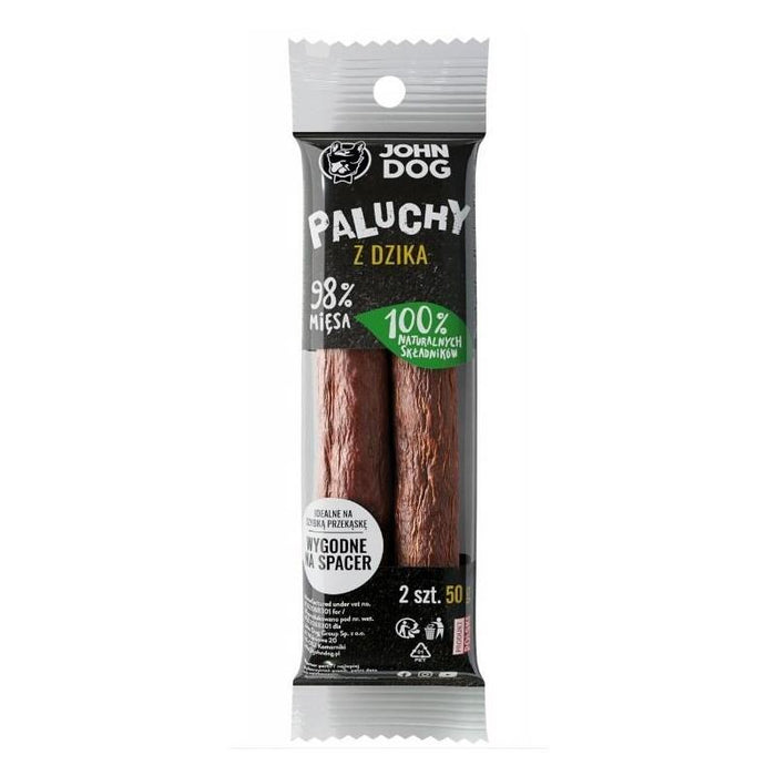 Golosina Para Perros Palos De Jabalí John Dog  50 G