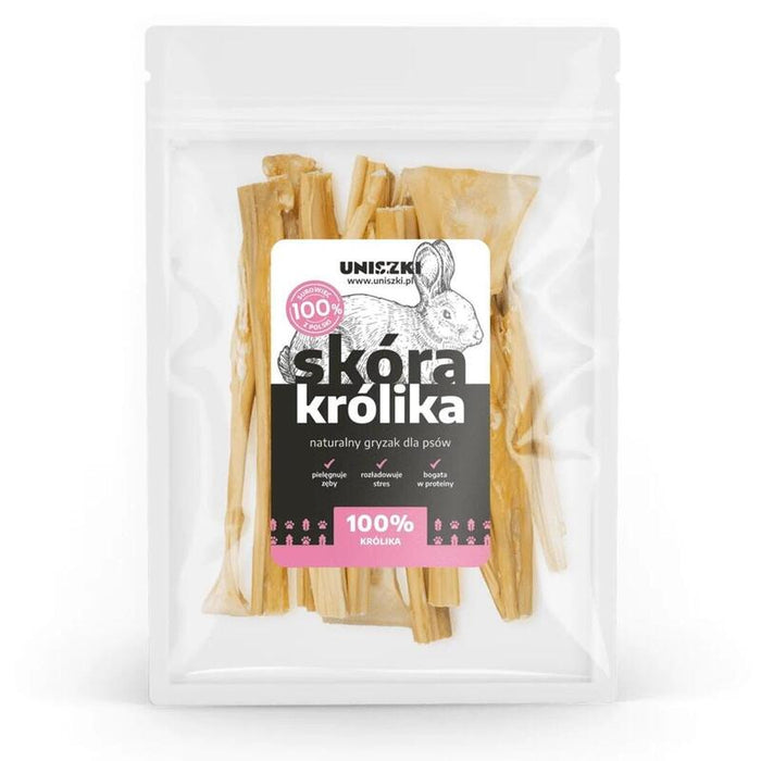 Golosina Para Perros Uniszki Piel De Conejo 100g