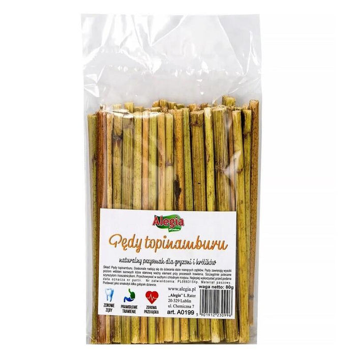 Golosina Para Roedores Y Conejos Alegia Jerusalem Artichoke Shoots  80g