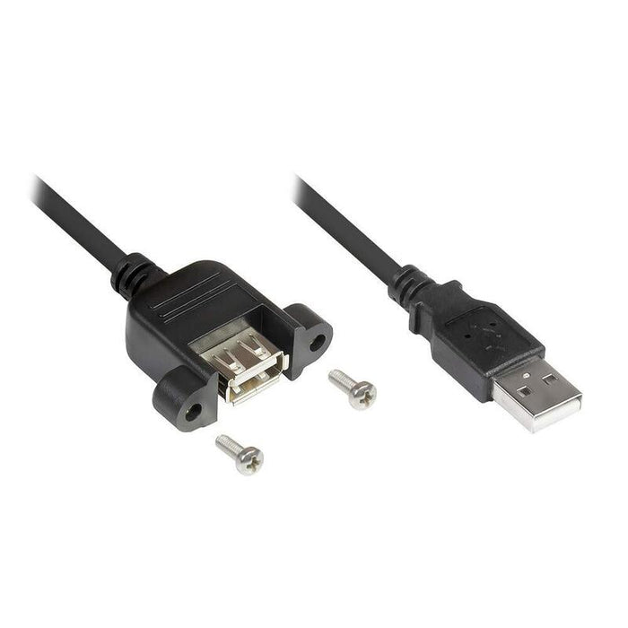 Good Connections Usb2.0 Verlängerung A-Einbaub. A 0,3m