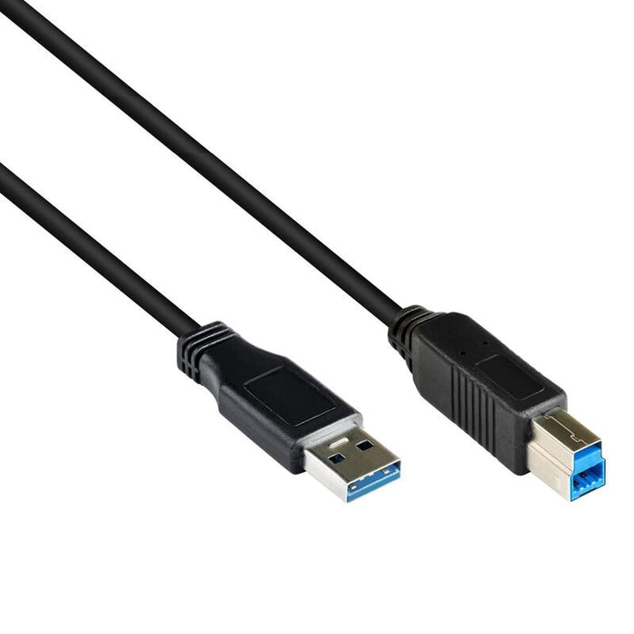 Good Connections Usb3.0 Cable A-B Negro 3m
