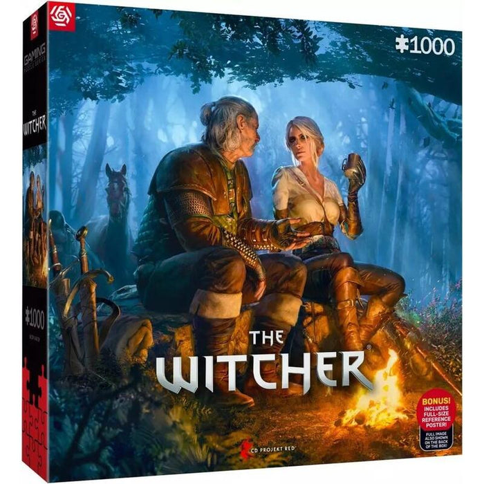 Good Loot Gaming Puzzle: The Witcher (Wiedzmin) Journey Of Ciri, 1000 Elementów