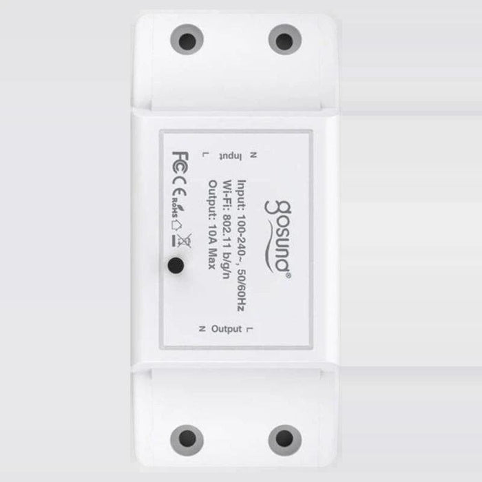 Gosund Sw3 Wi-Fi 100~200 V 10 A Blanco - Relé Inteligente