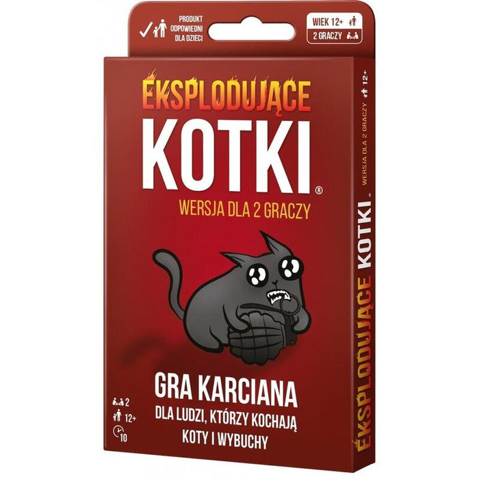 Gra Karciana Eksplodujace Kotki Wersja Dla 2 Graczy