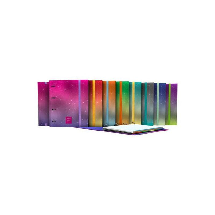 Grafoplás Carpebook Forrado 4d35 A4 Unequal Metallic Violeta