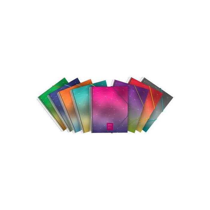 Grafoplás Carpeta 40 Fundas Maxiplás Pp A4 Unequal Metallic Surtido