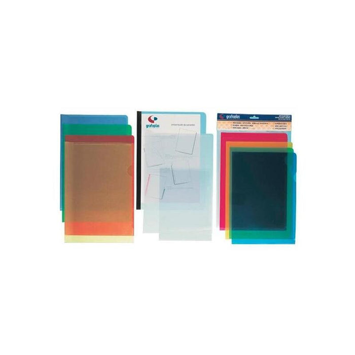 Grafoplas Dossier Uñero A4 Polipropileno Verde Bolsa -10ud-