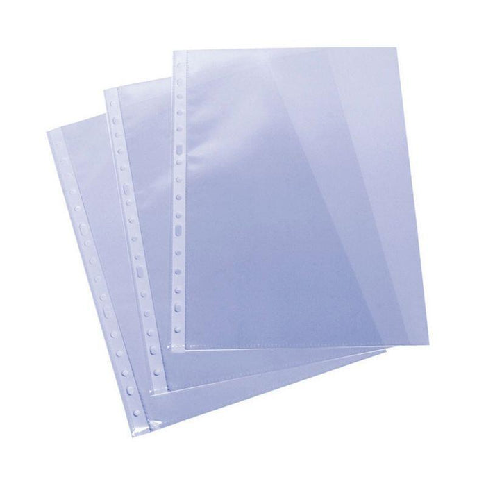 Grafoplas Fundas Multitaladro 16 Pp Transparentes 80 Micras Galga Extra Liso Folio Paquete -100u-