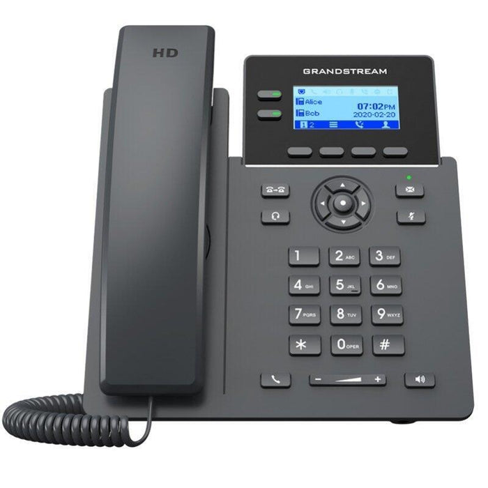 Grandstream Grp2602 [Telefono Voip - 2.21 132 X 48 Graficos, 4x Cuenta Sip, 2x Rj45 10/100 Mbps]