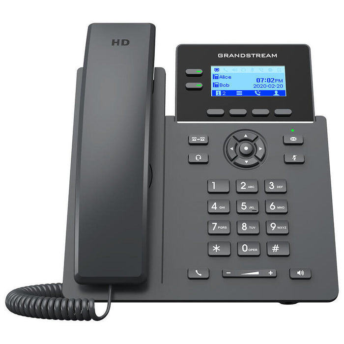 Grandstream Telf Ip Grp2602w Wifi Poe Ztp 2 Líneas
