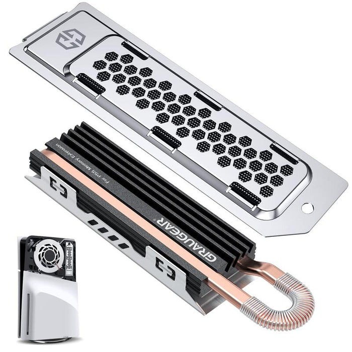 Graugear Disipador Ssd M.2nvme 2280 Ps5 Ampliación De Memoria Retail