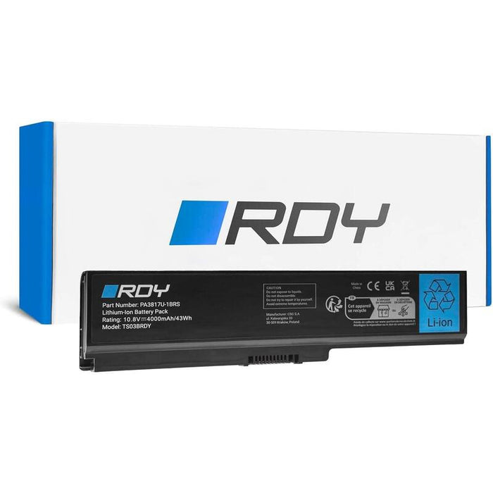 Green Cell Battery Rdy Pa3817u-1brs Pa3818u-1bas To Toshiba Satellite C650 C650d C660 C660d C665 L750 L750d L755d L770 L775