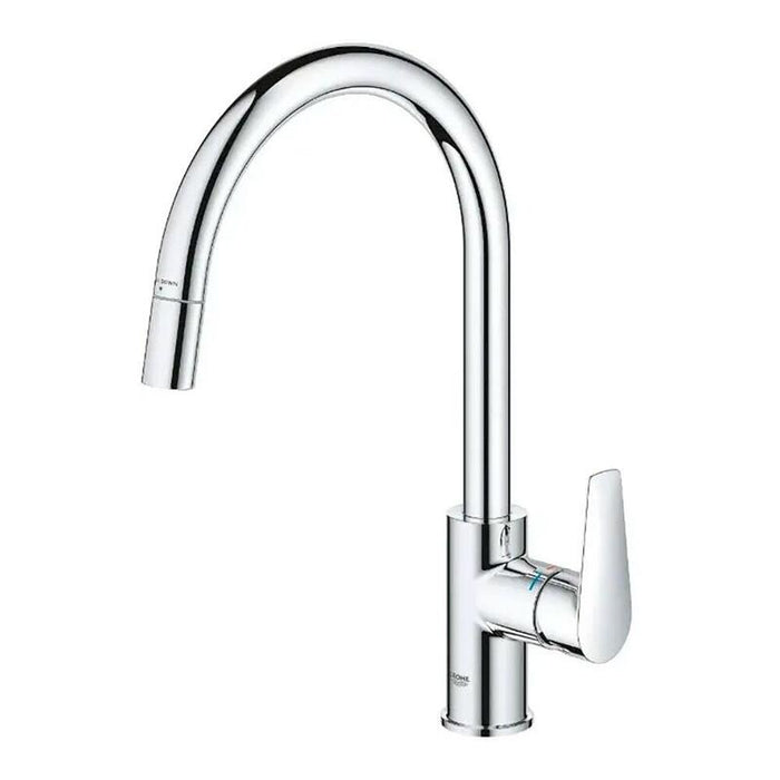 Grifo Monomando De Cocina Con Caño Alto Extraible Serie Start Edge
