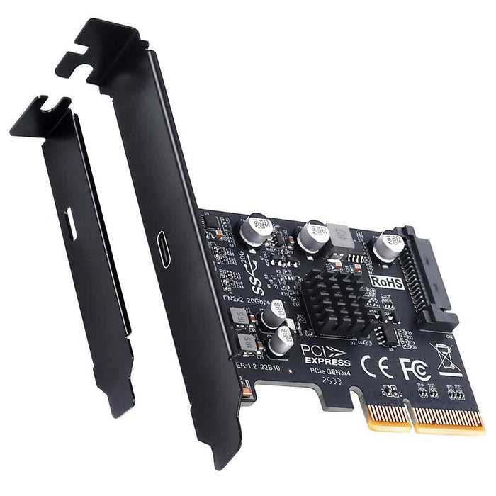 Grisgear Erweiterungskarte Usb-C 3.2 Gen2x2 Pcie-X4-Karte