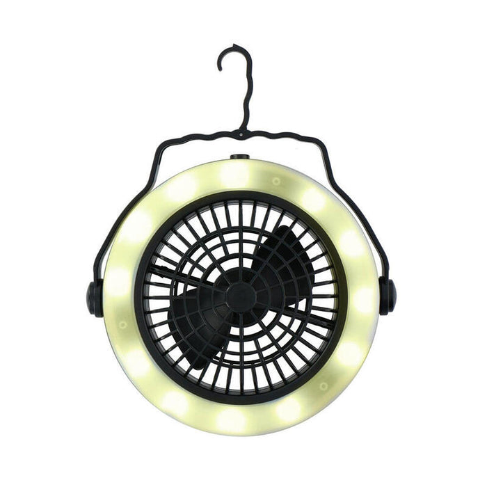 Grundig Led-Campingleuchte Con Ventilator 12 Leds