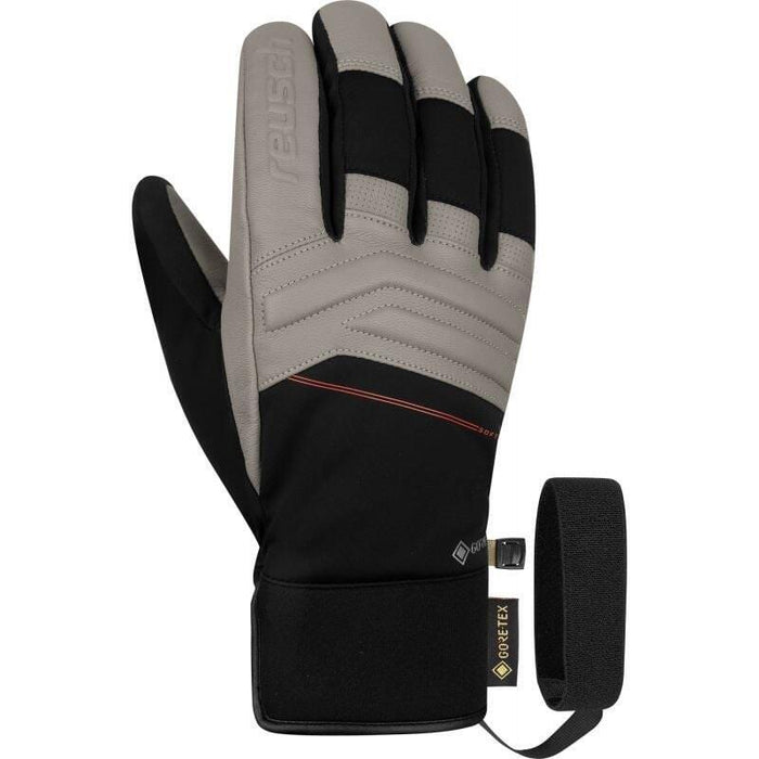 Guantes Reusch Jupiter Gore-Tex Talla 8,5 Rojo Y Gris