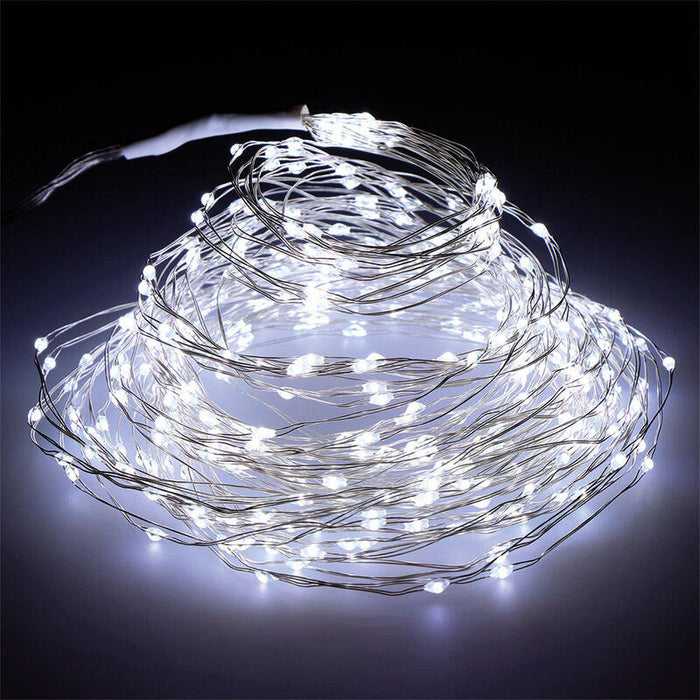 Guirnalda Micro Led Exterior Blanco Frio Para Arbol De 180cm 6,8m (Largo)