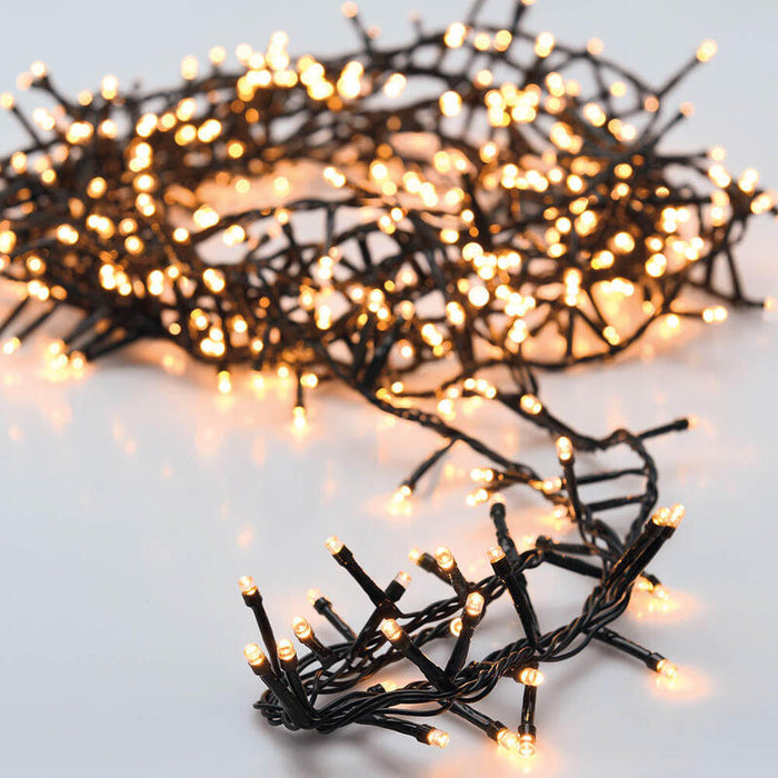 Guirnalda "Tipo Espino" Multifuncion 700 Leds Luz Calida Exterior Ip44 17m