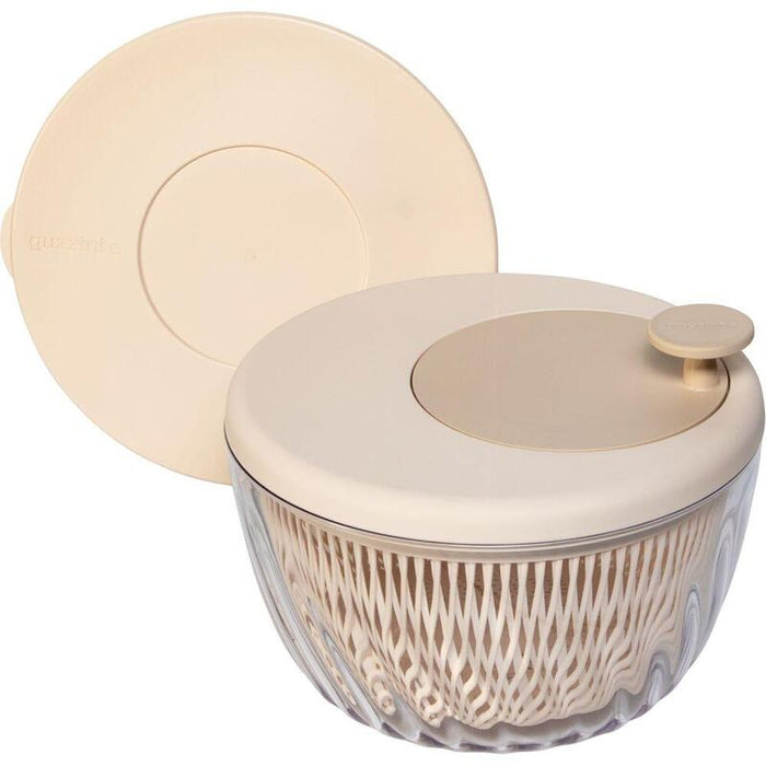 Guzzini Salatschleuder Spin&Store, Dark Clay