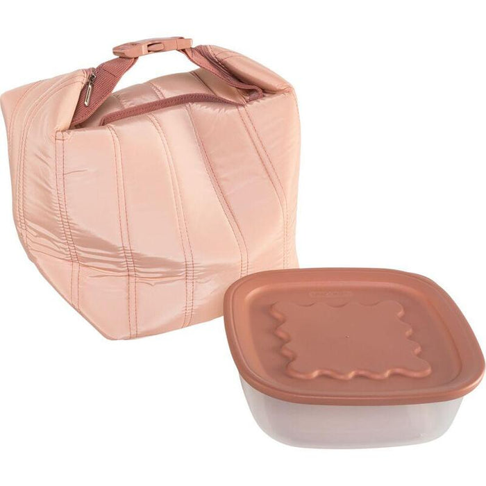 Guzzini Small Thermal Bag And Airtight Cont.Set P.Blossom Pink