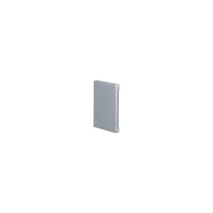 Hager Endstck Kaschierend Br651006lan Hfr Pc Abs A Br A Ot80mm Lackiert Alu