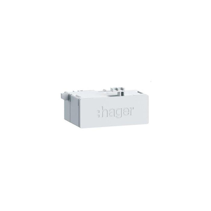 Hager Zz45wan2pp Rj45-Conector Hembra In Patch Patch Versión 180° Para Aplicación Wan. Ip2