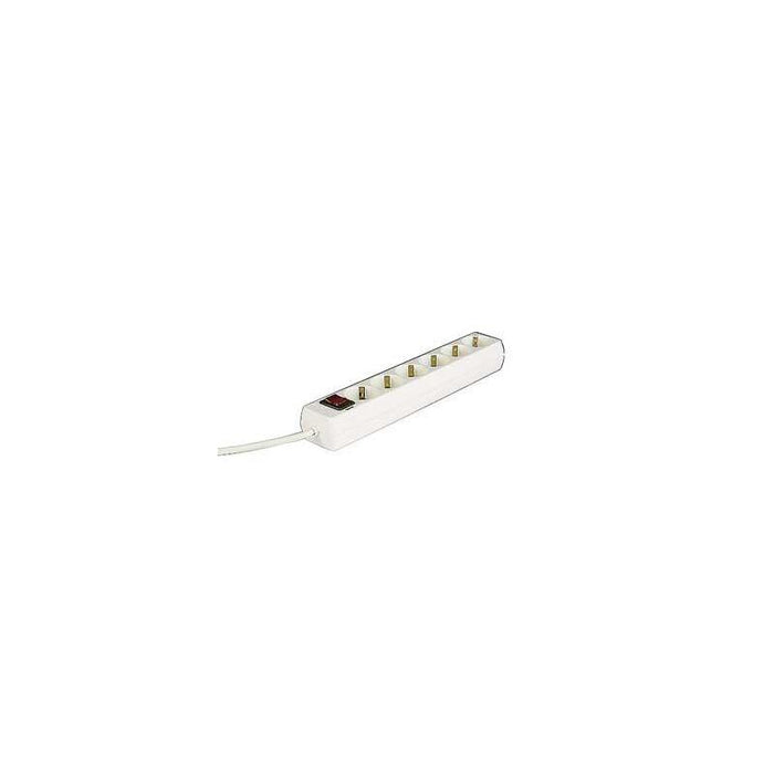Hama Home Regleta 6 Tomas Interruptor 1,4m Blanca