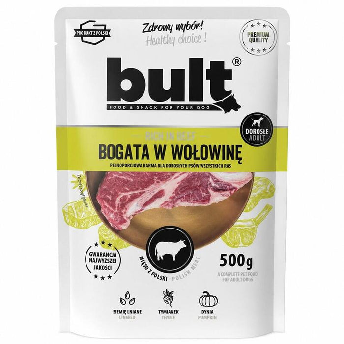 Harina De Pulmón De Res Rica En Carne De Res Para Perro, Sobre De 500 G