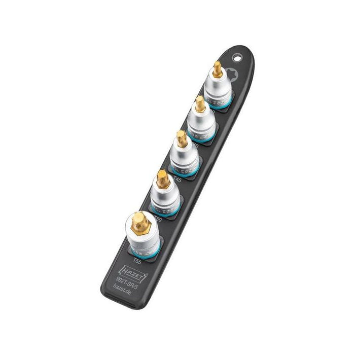 Hazet Smartrail 1/2" Juego De Llaves Torx, 5-Piezas 992t-Sr/5