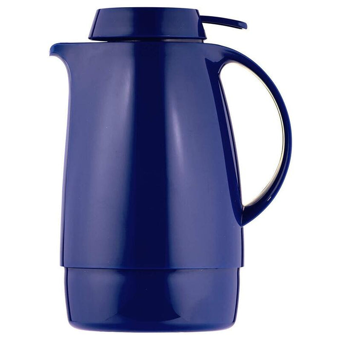 Helios Isolierkanne Servitherm 0,6 L, Dunkelblau