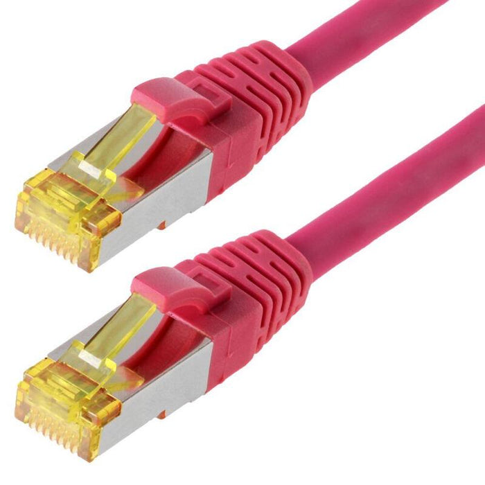 Helos Cable De Red S/Ftp Cat 6a Magenta 3,0m