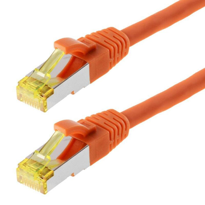 Helos Cable De Red S/Ftp Cat 6a Orange 1,0m