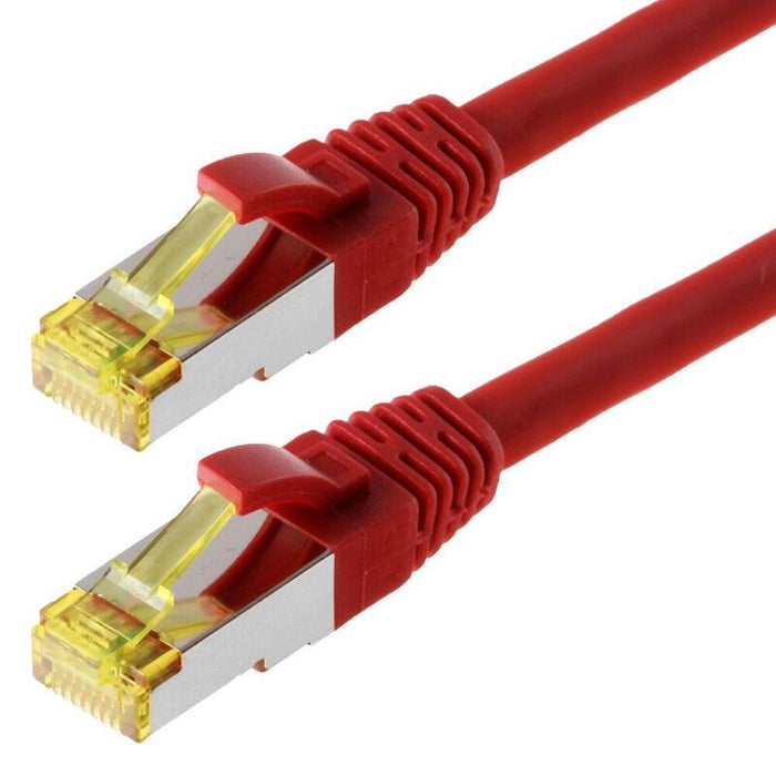 Helos Cable De Red S/Ftp Cat 6a Rojo 5,0m